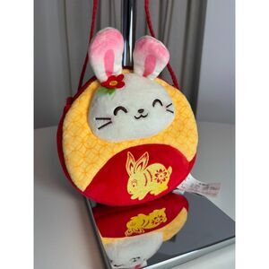 Squismallows - like Lunar New Year Rabbit Plush Coin Purse - OMAKY